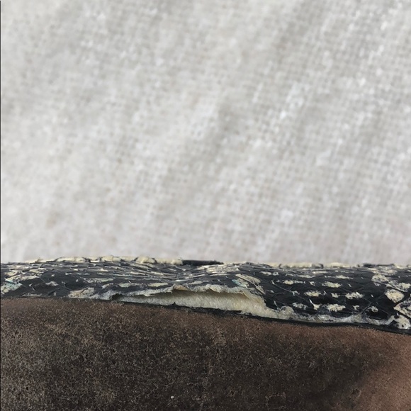 Calvin Klein Collection Python Flats - Picture 3 of 5